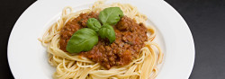 Billede af Spaghetti bolognese fotograferet af Lars Holmgaard